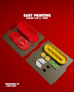 Case para Gafas y Joyas del Señor Cangrejo 3d model