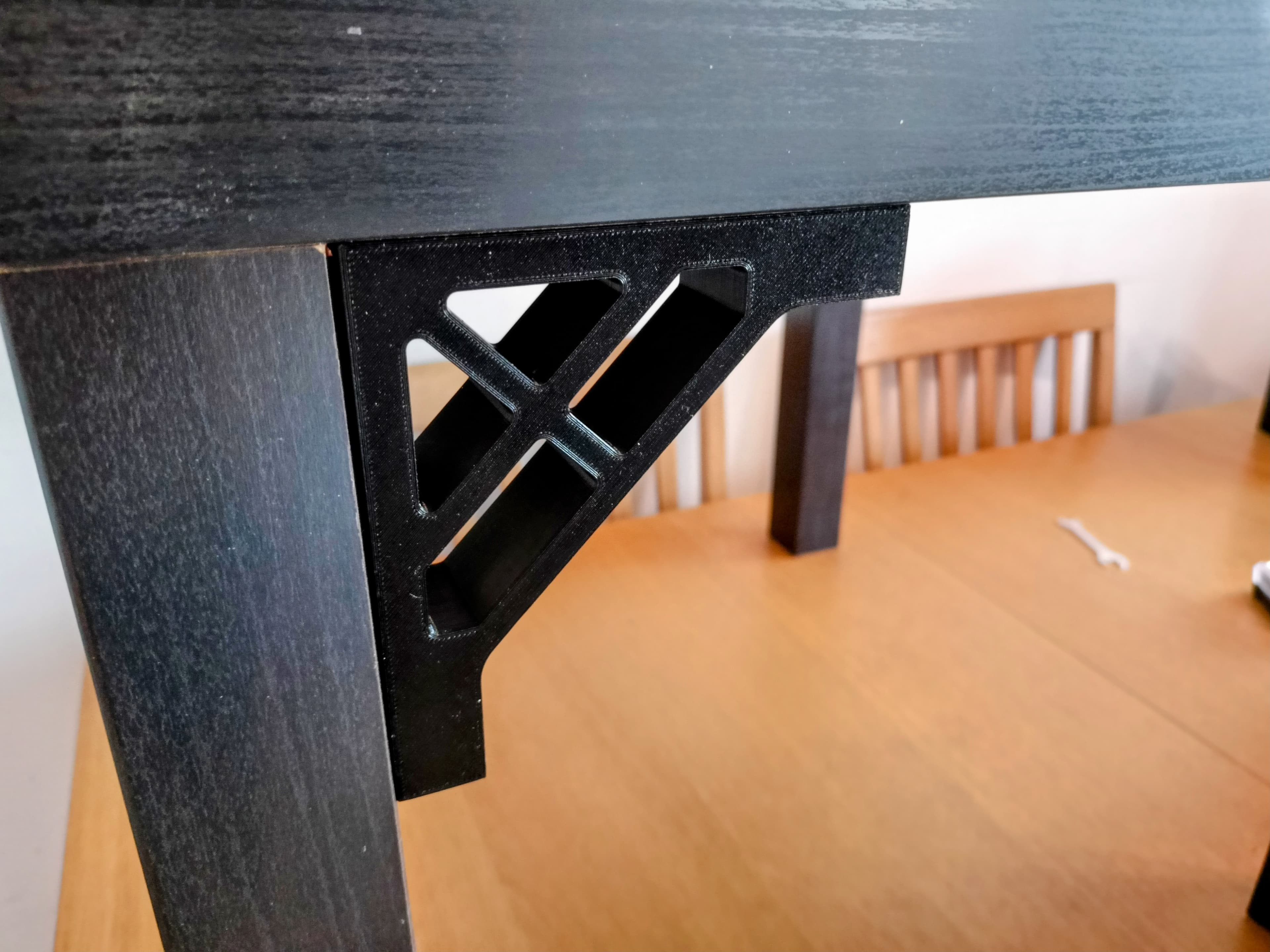 Overkill Ikea Lack brace 3d model
