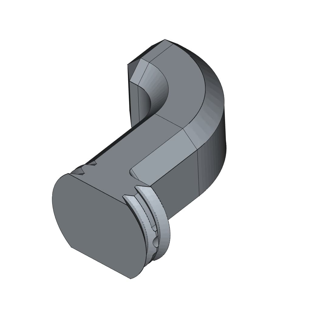 D-LOCK_HANGER-L-25-15 3d model