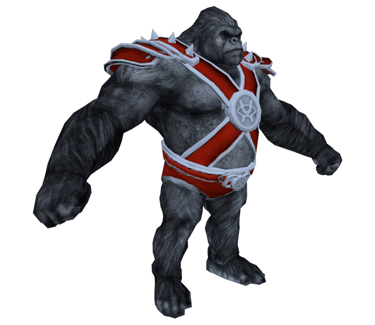 Armored Gorilla 3d model