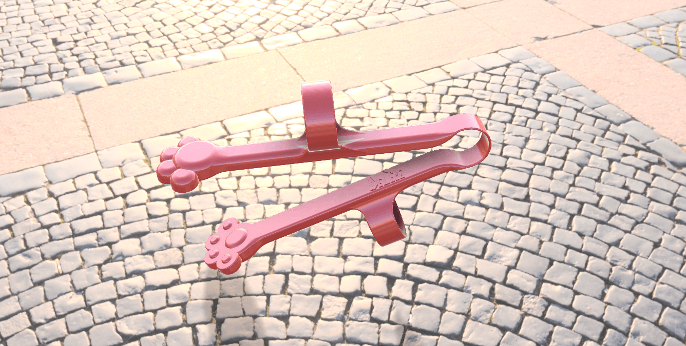 Cat Paw - Finger Tong 3d model