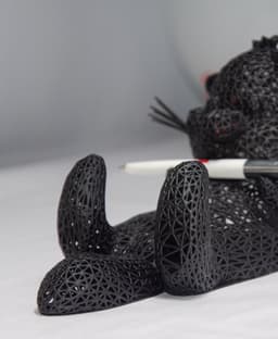 Otterly Organized – The 3D Geometric Otter Pen Holder 3d model