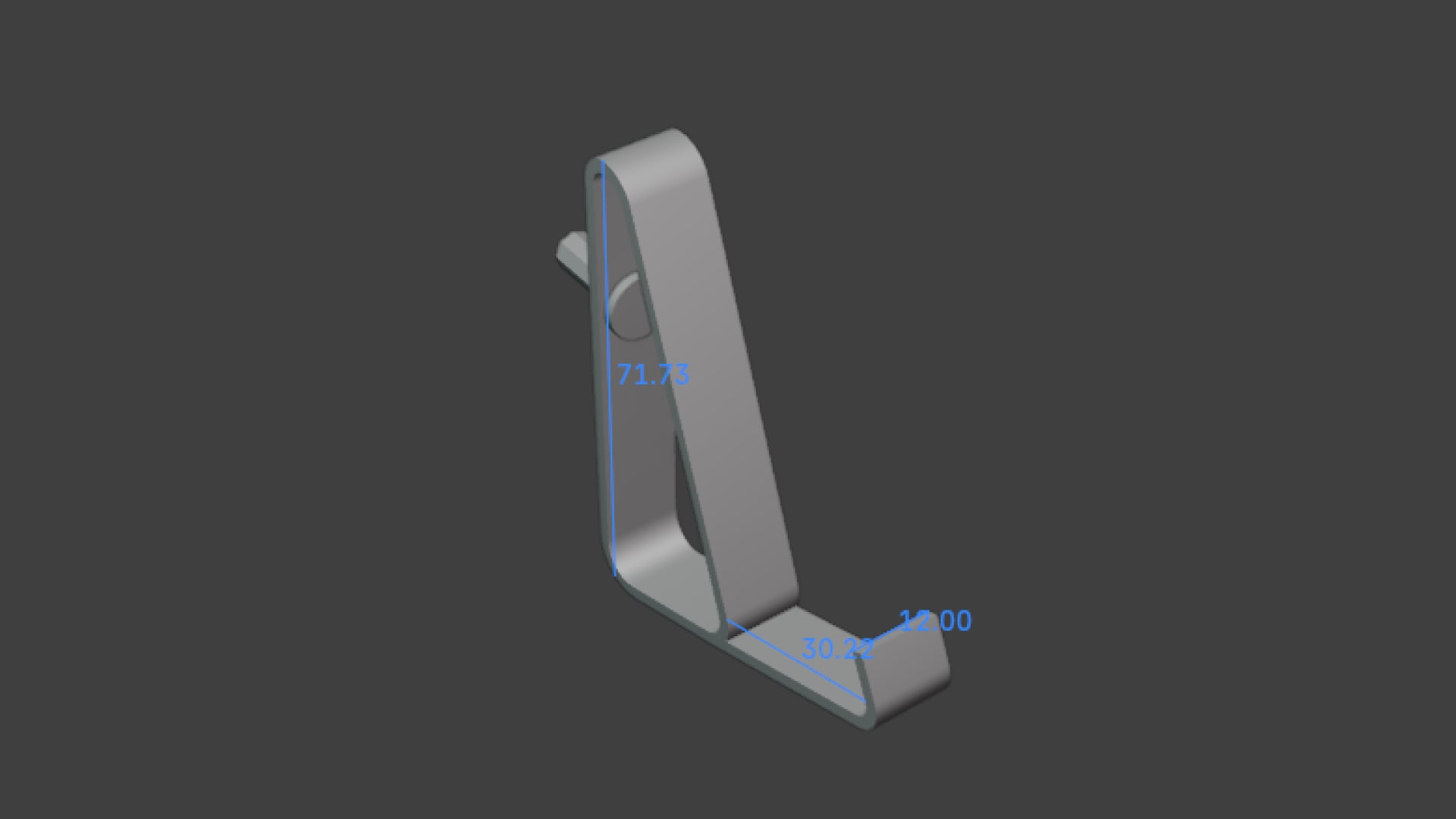 Keyboard Mount 3d model