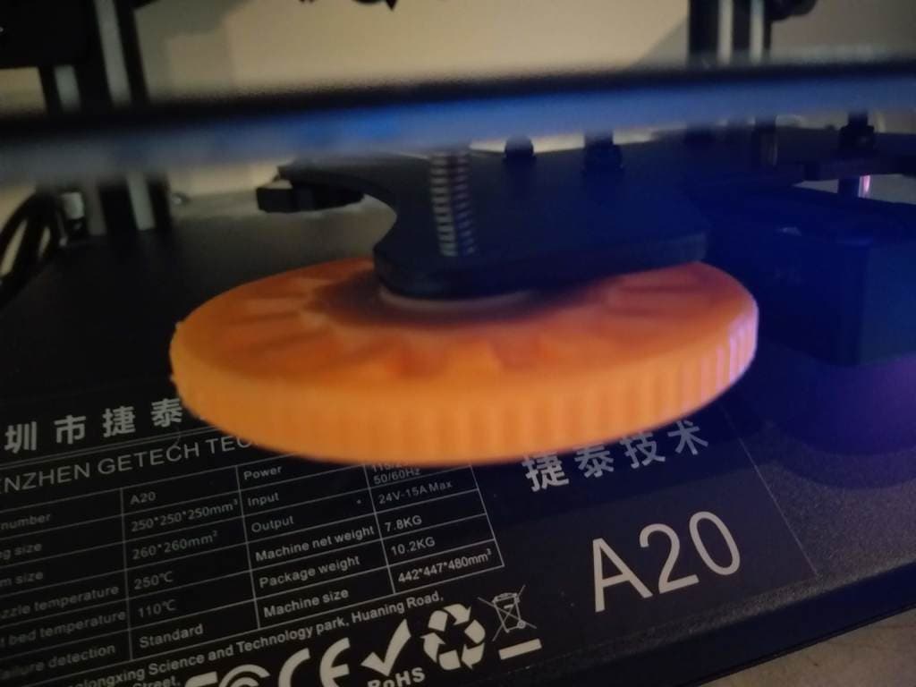 Leveling Knob Geeetech A20 3d model
