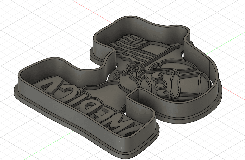 July Stitich.stl 3d model