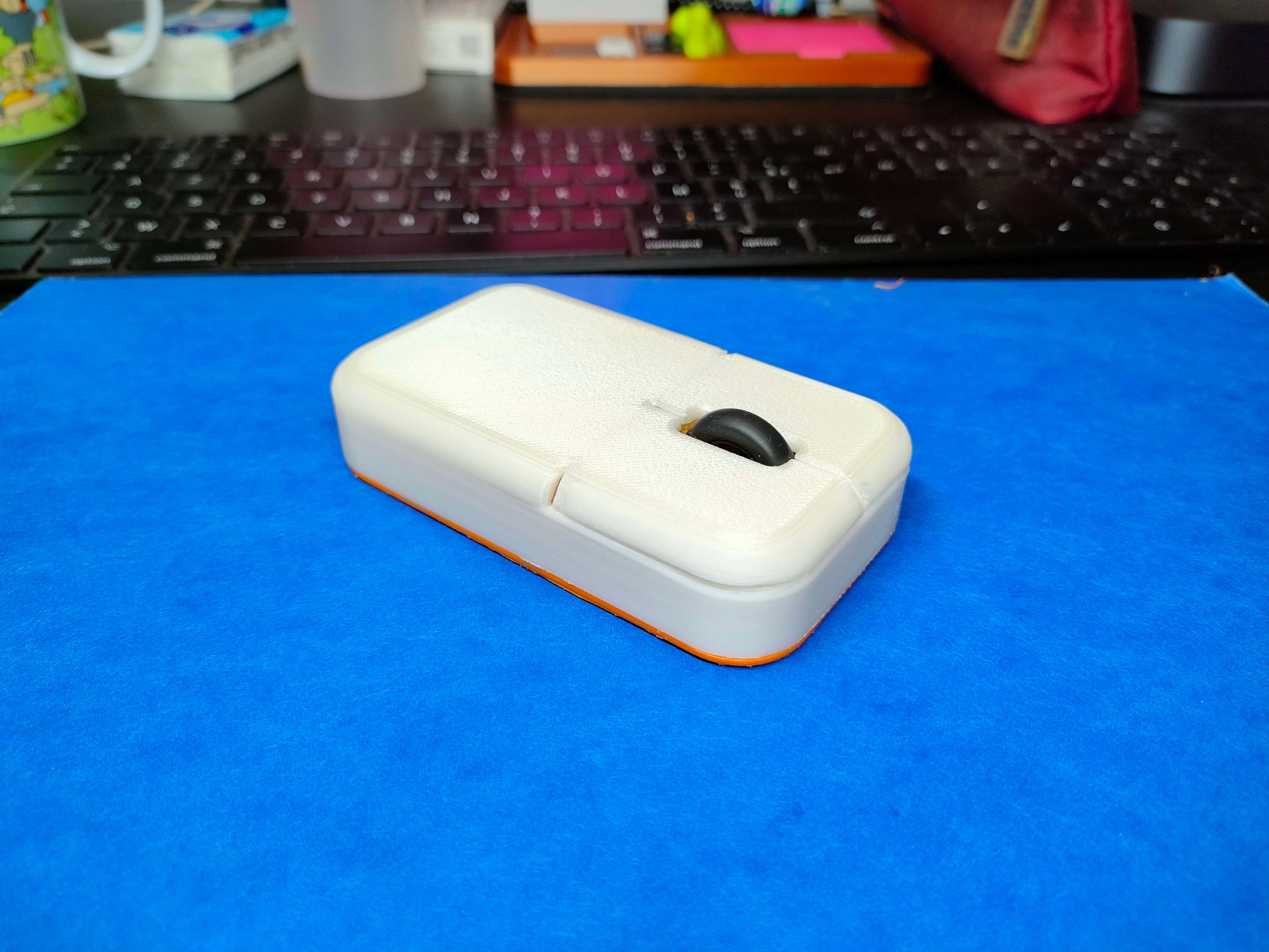 square cheap mouse 3d model