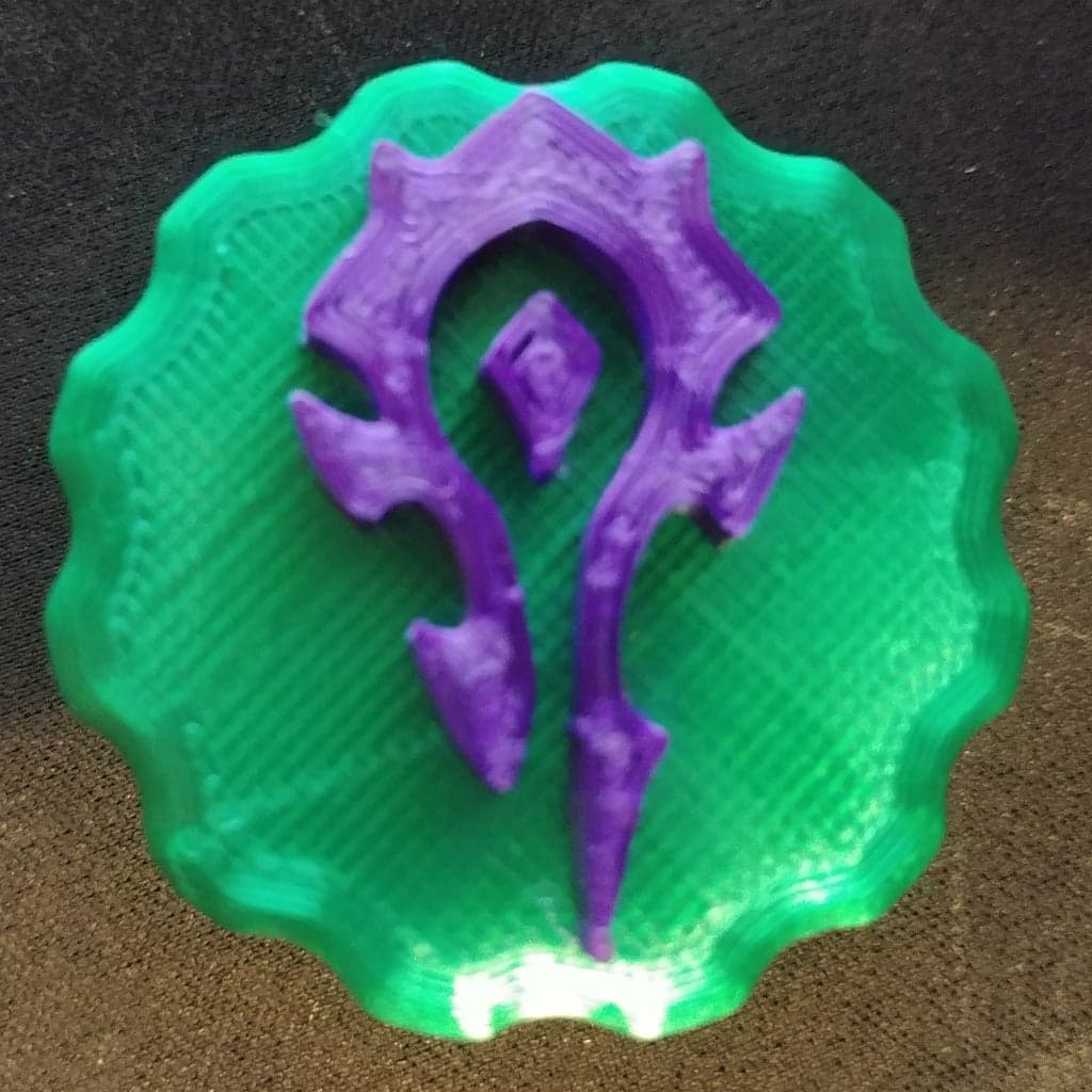 Warcraft Horde - Extruder Knob 3d model