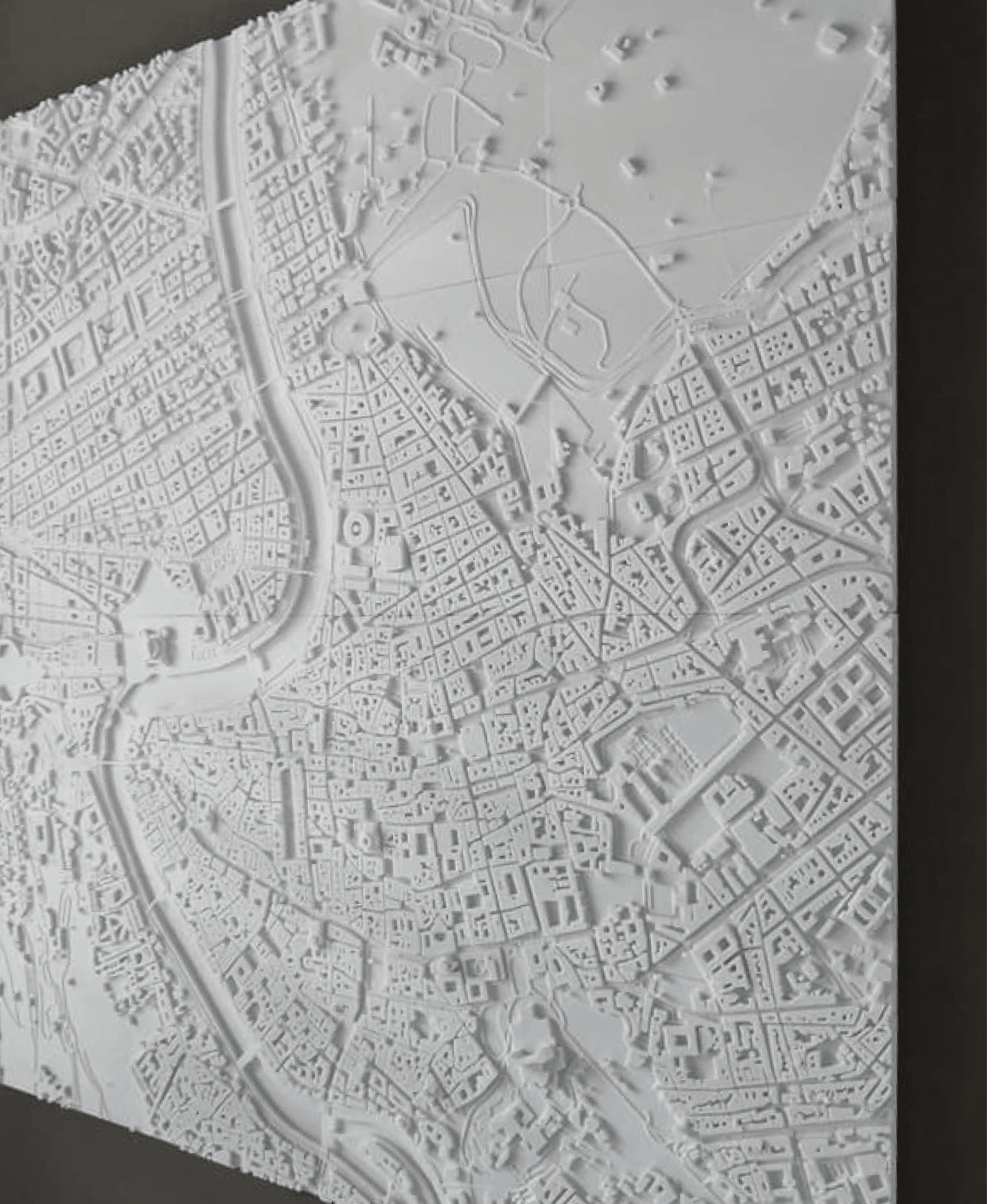 ROME, Skyline 3d map 3d model