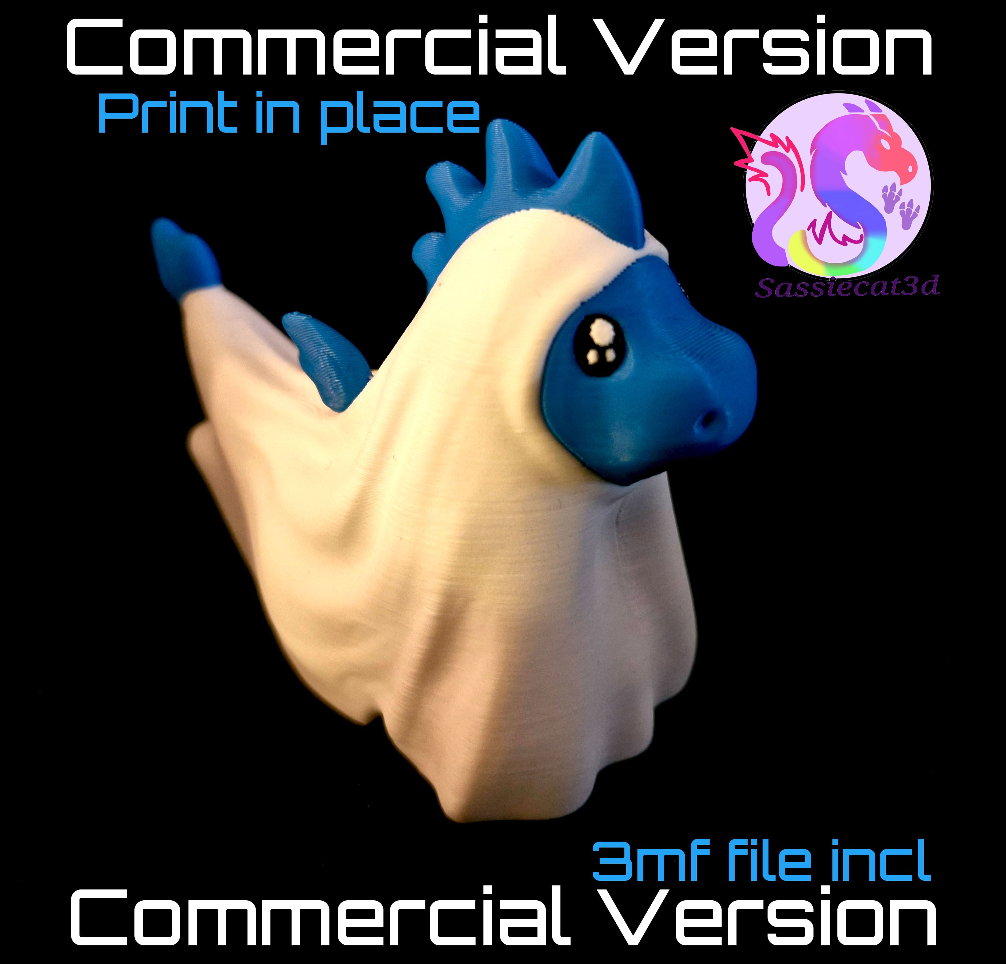 Ghost Dragon *Commercial Version* 3d model