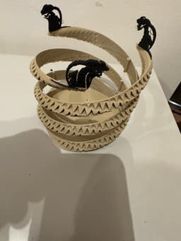 serpente a spirale 3d model