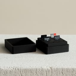 Micro SD Card Case with 6 slots 3d model