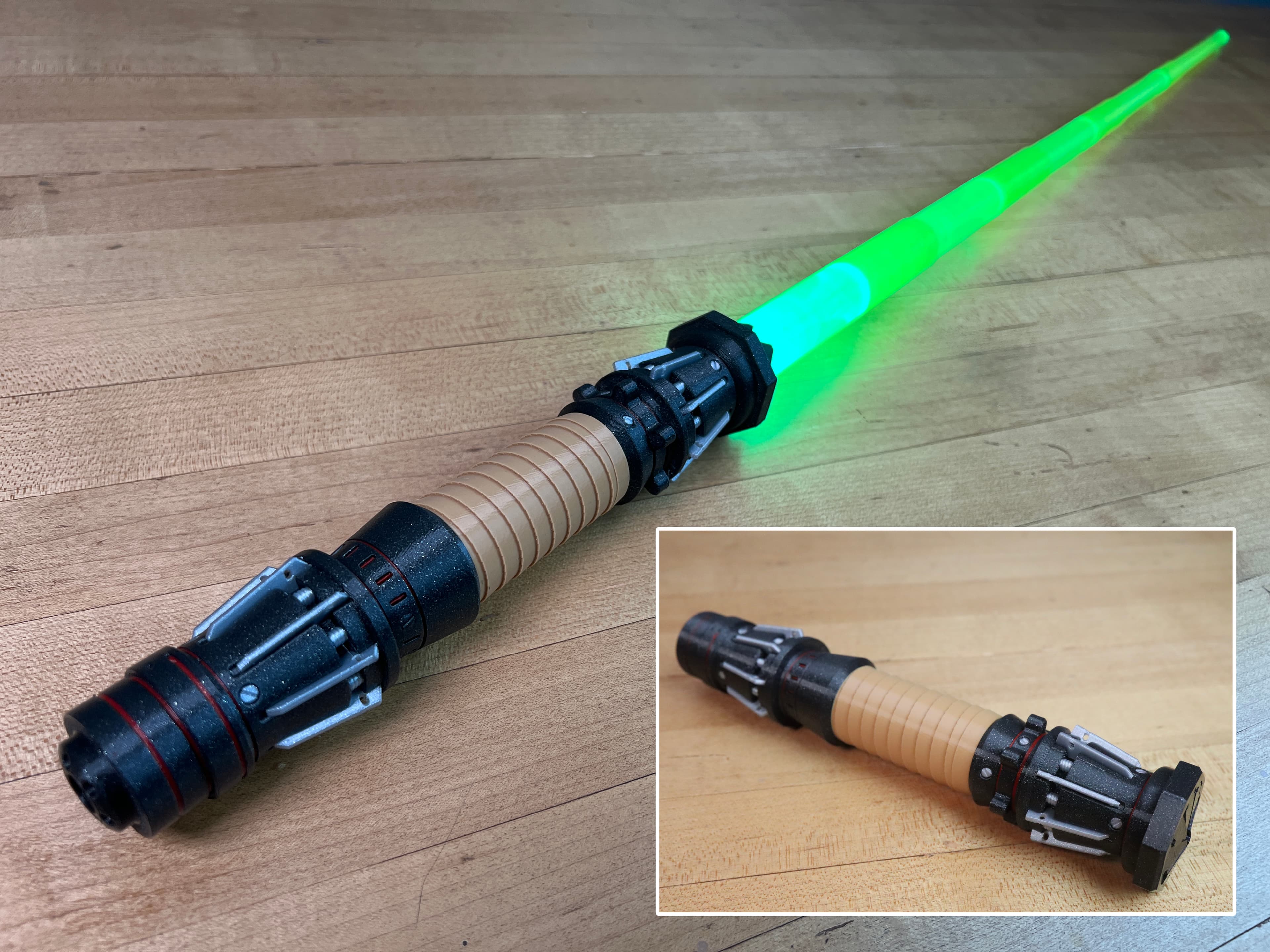 Rey's Multi-Color Lightsaber 3d model