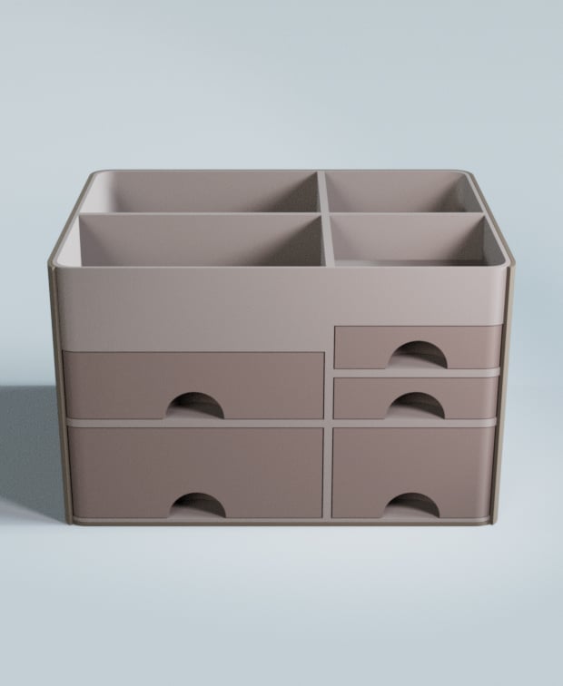 Desk Organizer Office 3d model