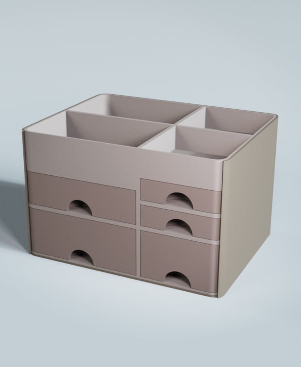 Desk Organizer Office 3d model