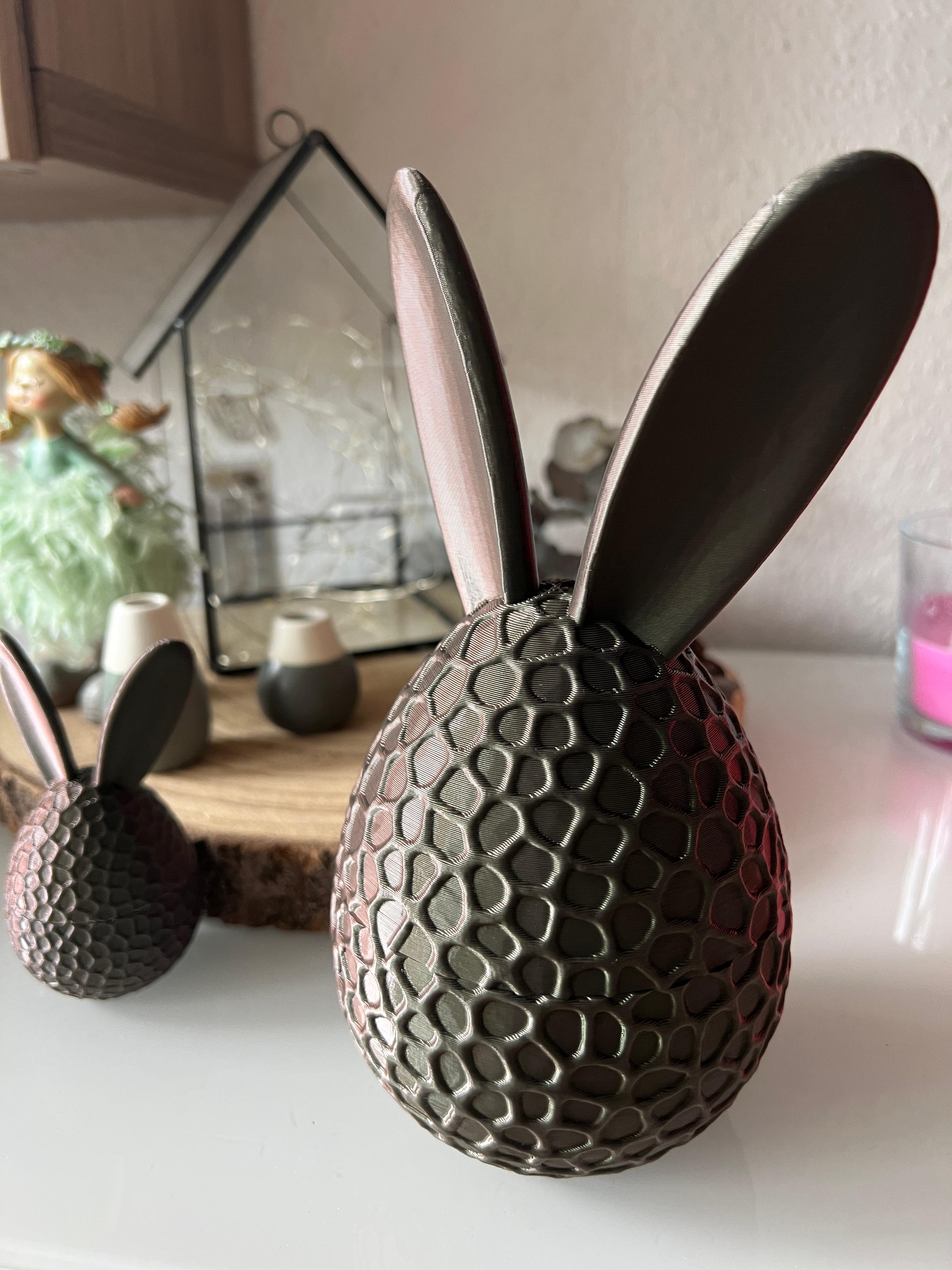 Egg Bunny Gift Pot 3d model