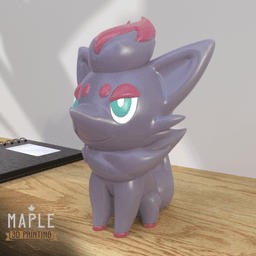 Zorua - Basic & Ornamental - Pokemon 3d model