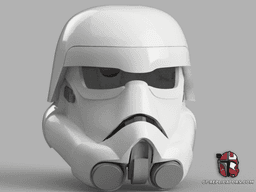 Bad Batch TK Stormtrooper Helmet 1:1 Replica Cosplay Star Wars 3d model