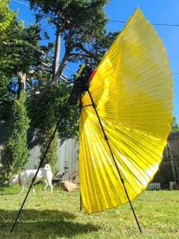 Costume Wing Mount - HalloweenWearable 3d model