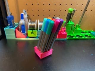 Gridfinity marker holder 1x1 3d model