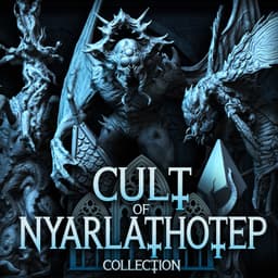 Cult of Nyarlathotep part 02 - Miniatures + Terrain Collection 3d model