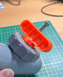 HT 50 Pipe to air vent valve conversion 3d model