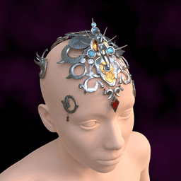 ORIN HEADWEAR ACCESSORIES COSPLAY SET BALDURS GATE 3 3d model