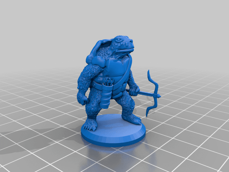 Basic D&D Tortle 3d model