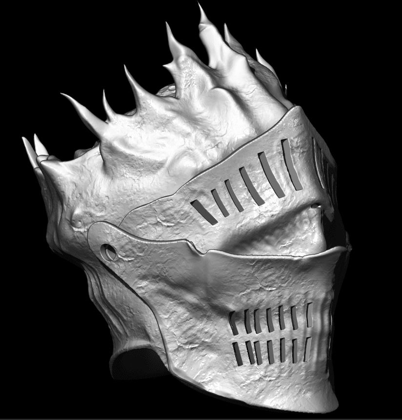SOUL OF CINDER HELMET DARK SOULS FAN ART - FIRELINK HELM - LIFESIZE FAN MODEL 3d model