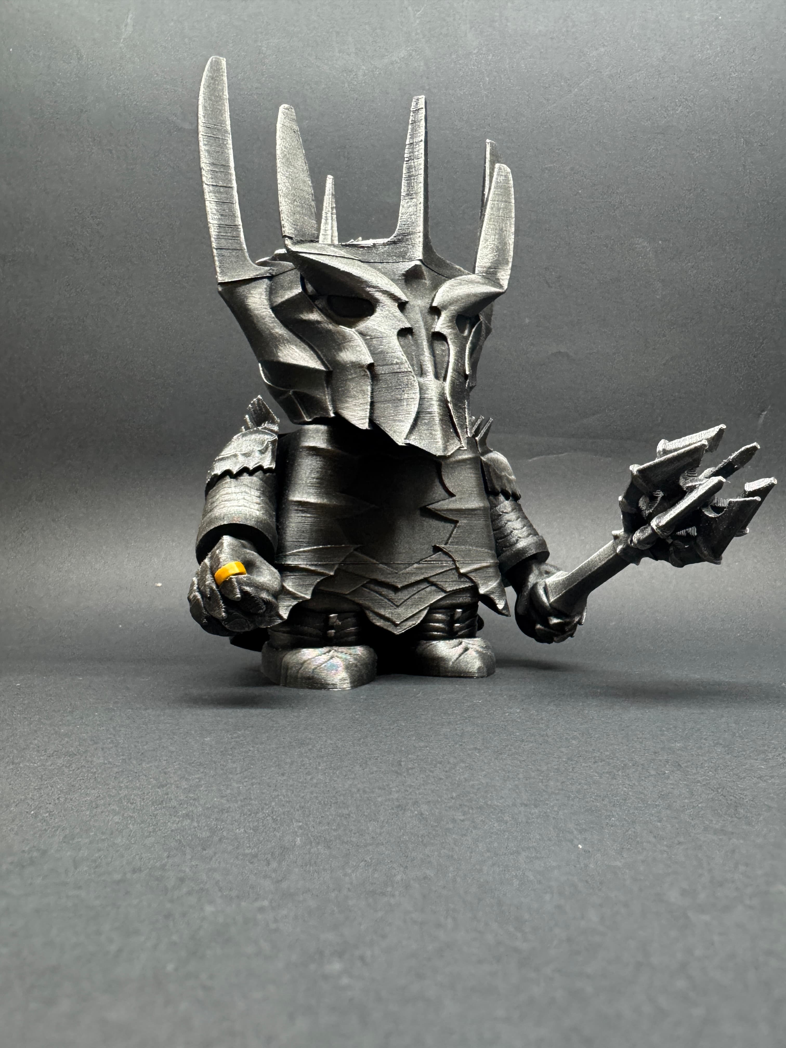 So much fun adding a bit of detail yo this with silver rub n buff. Simple print.