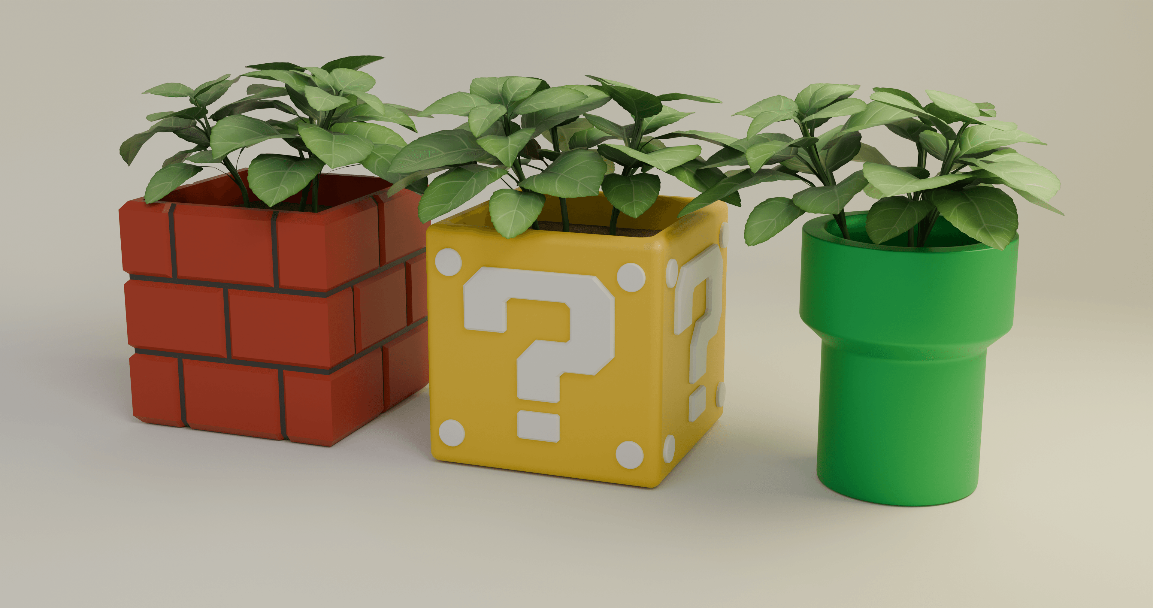 MarioPlanterBox_.3mf 3d model