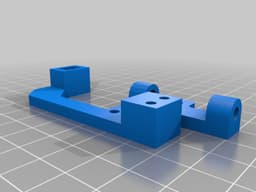 prusa x carriage with auto leveling probe 3d model