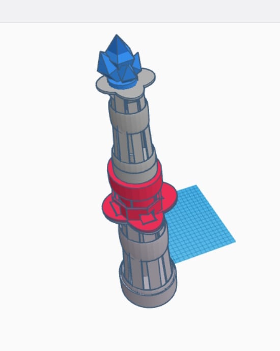 Ward Tower 3d model