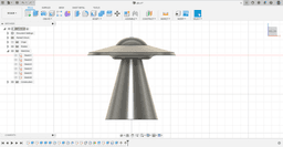 Ufo nightlight 3d model
