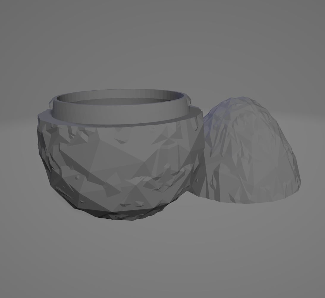 Crystalized Egg 3d model
