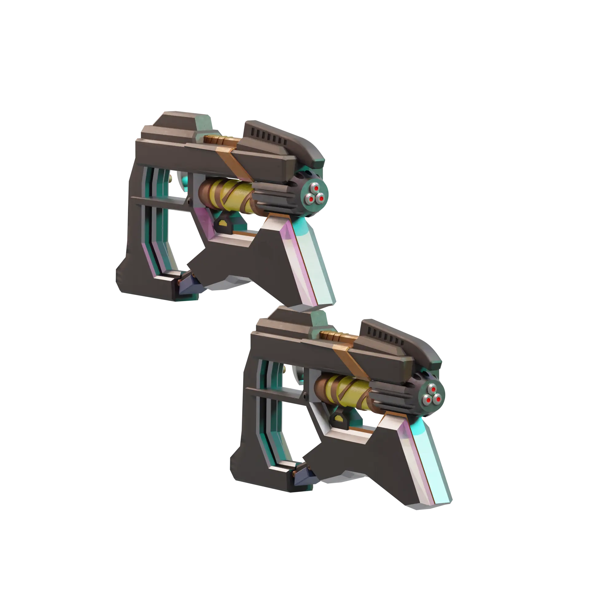 Marvel Rivals Star Lord Pistol 3d model