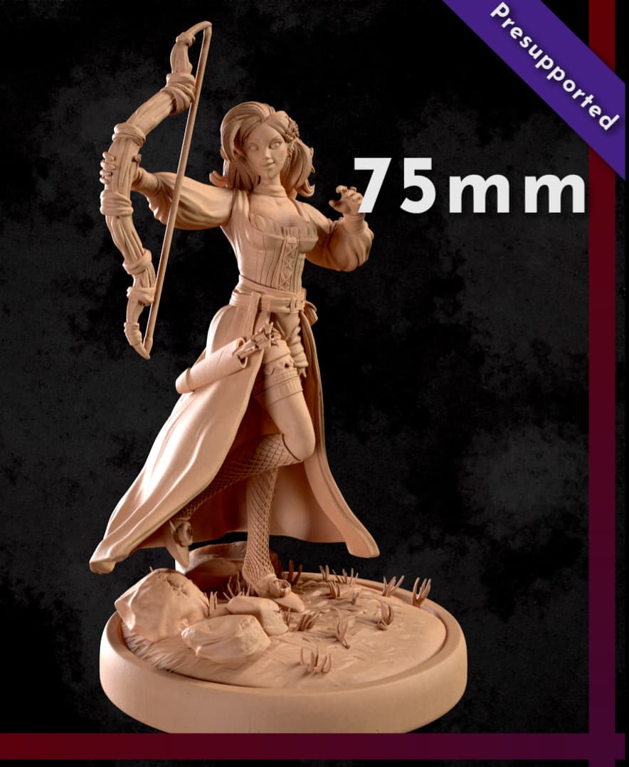 Evelyn Thornehart - 75mm 3d model