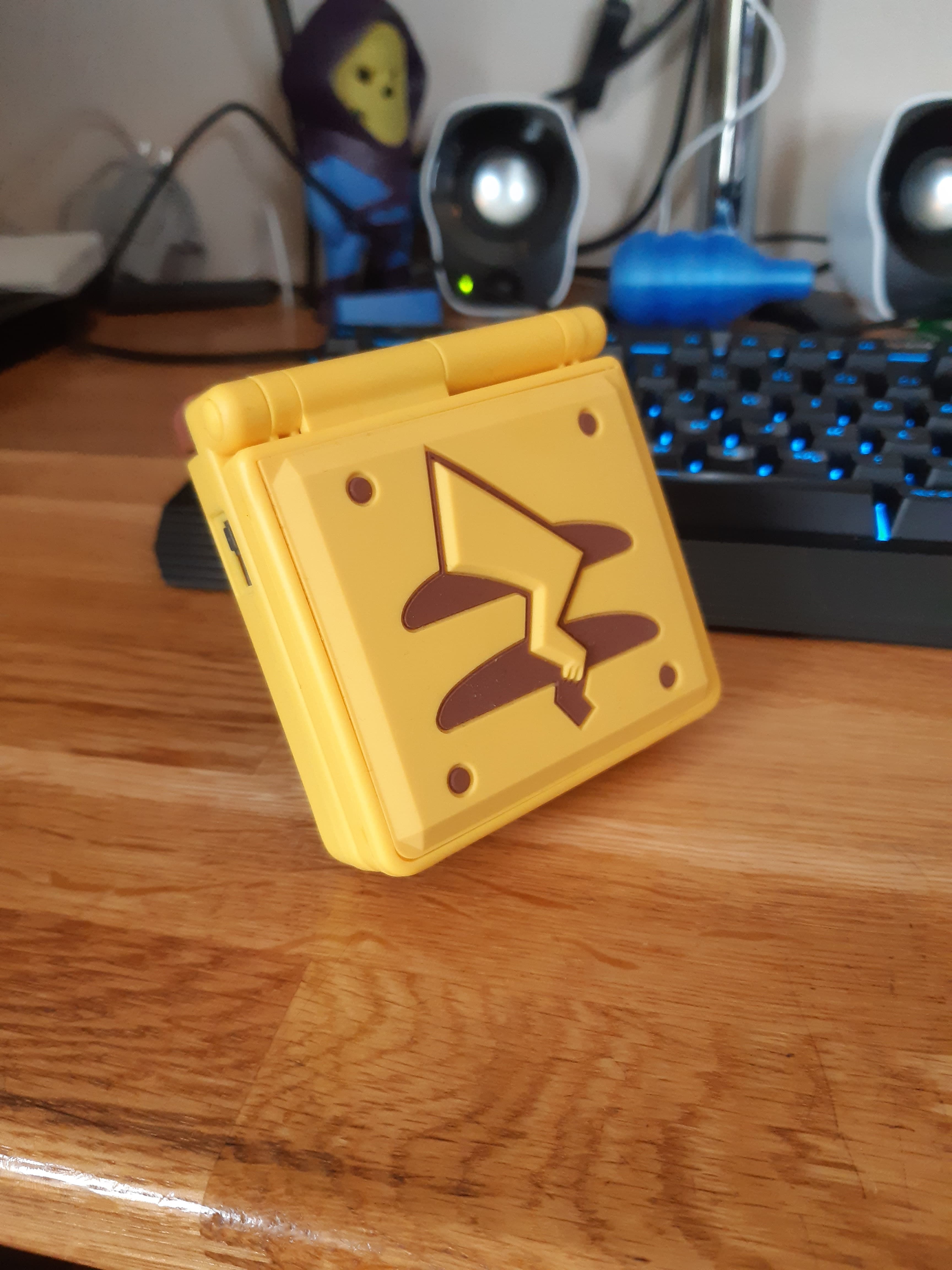gameboy advance sp stand 3d model