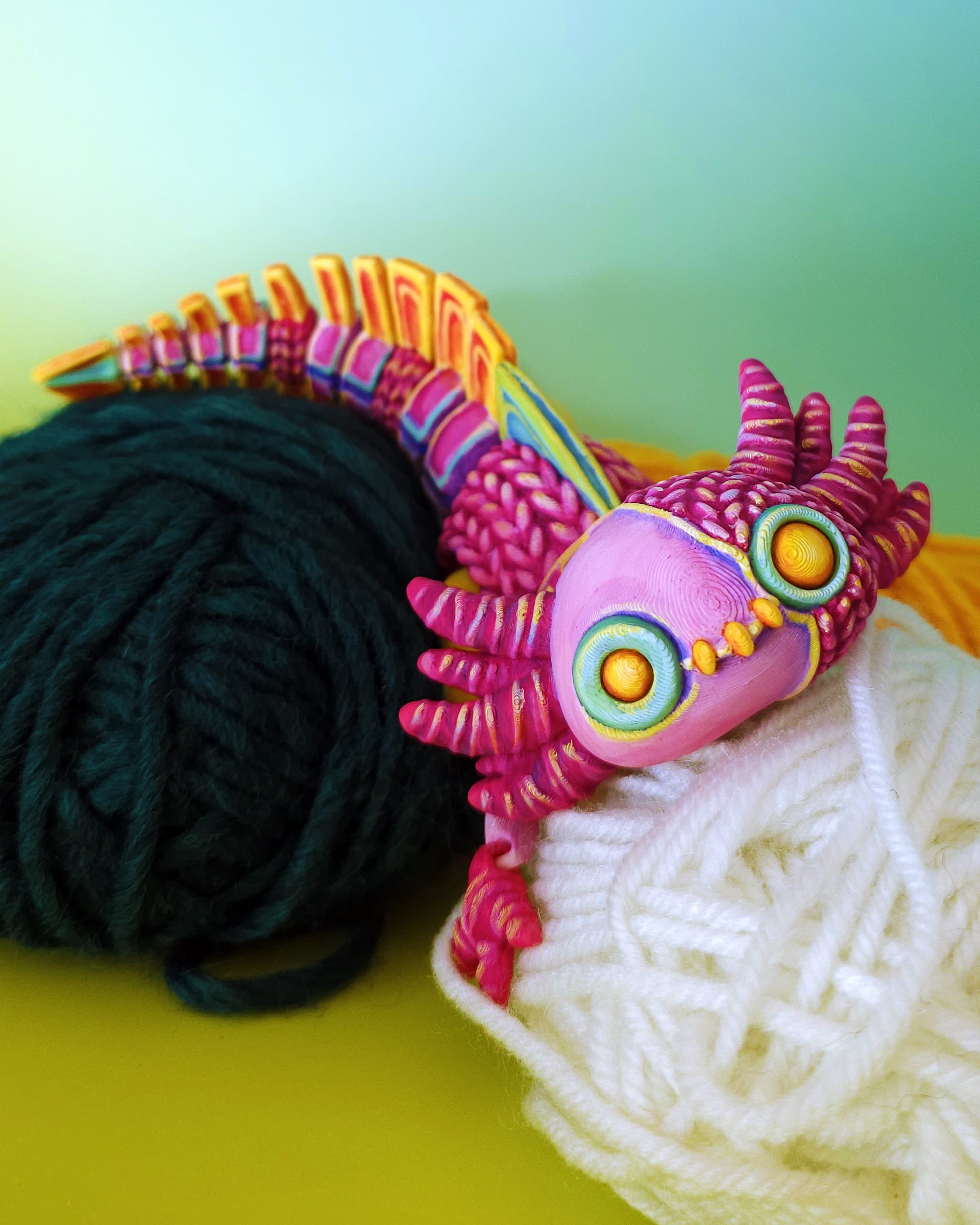 Stuffed Axolotl 3d model