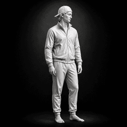 Urban Renaissance STL | Streetwear Sculpture | Modern Fashion 3D Print Model 3d model
