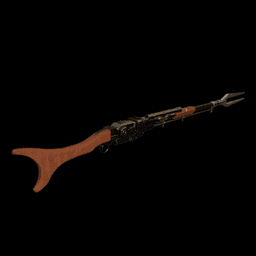 Mandalorian Anban sniper rifle 3d model