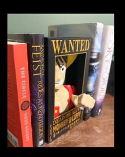 One Piece Anime - Monkey D Luffy Wanted Poster 3D Book Nook -Christmas Gift Idea 3d model