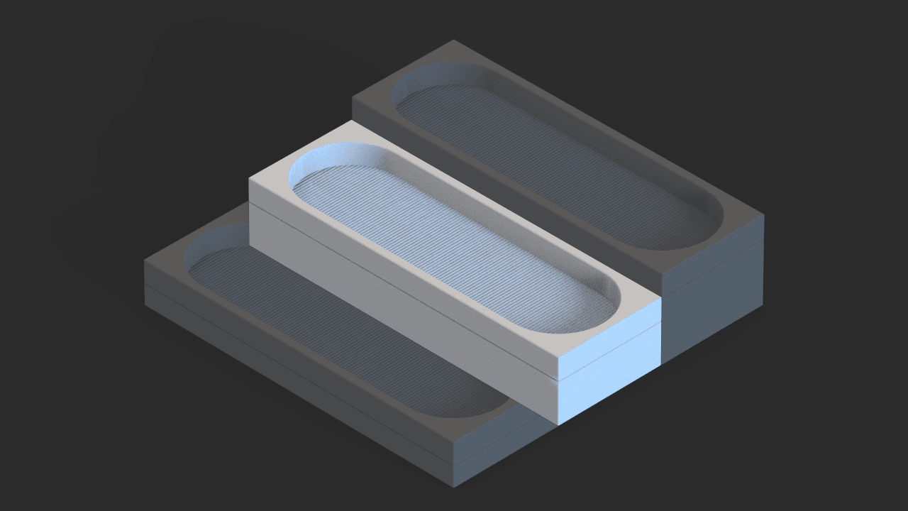 BLOQ.02 (Modular Perfume Tray Organizer) 3d model