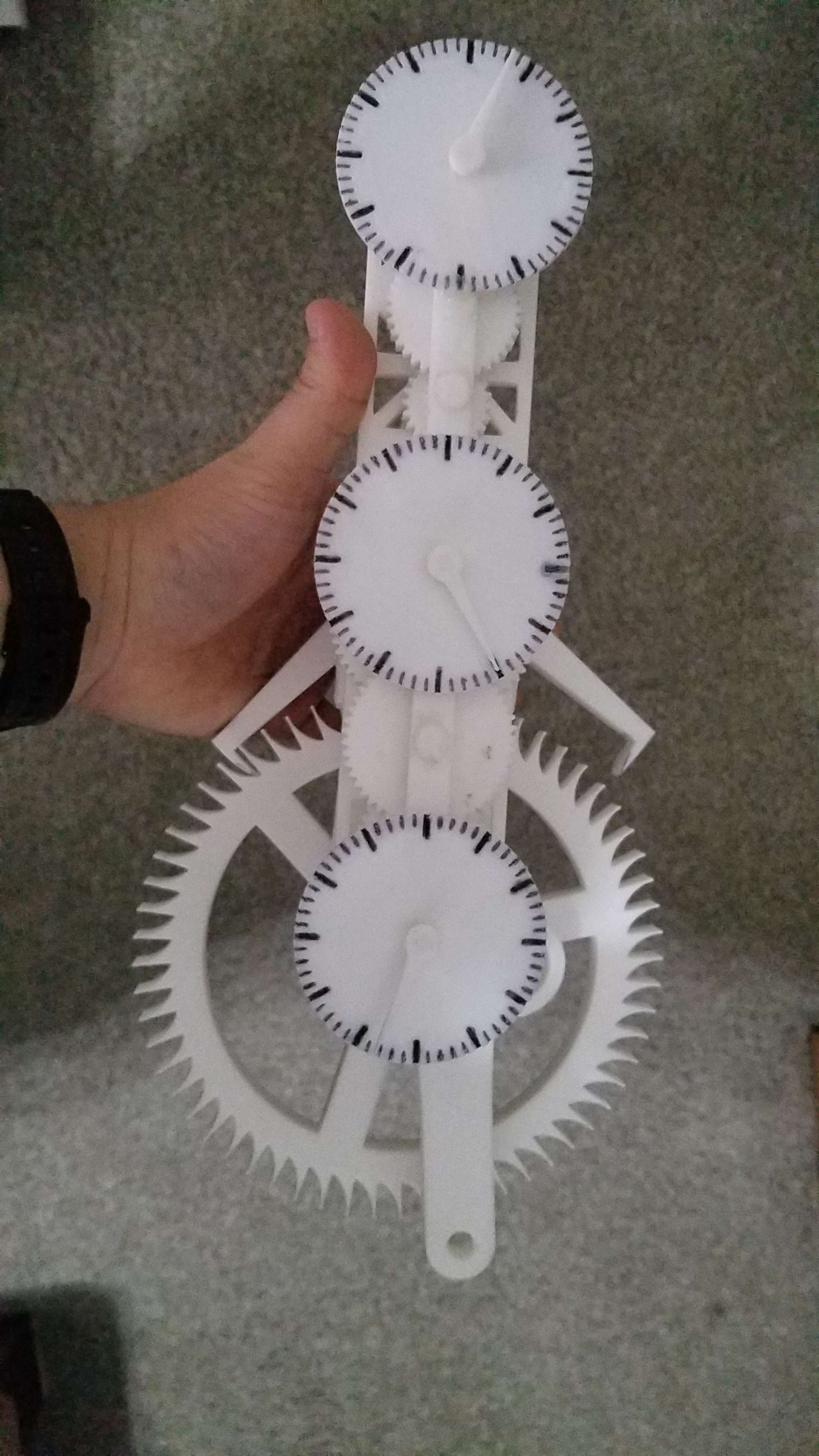 Graham Clock Escapement 3d model