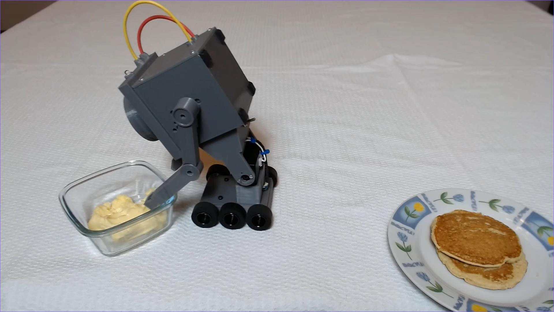 Pass the Butter Robot 3d model