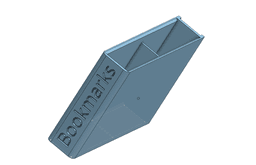 Bookmark holder 3d model