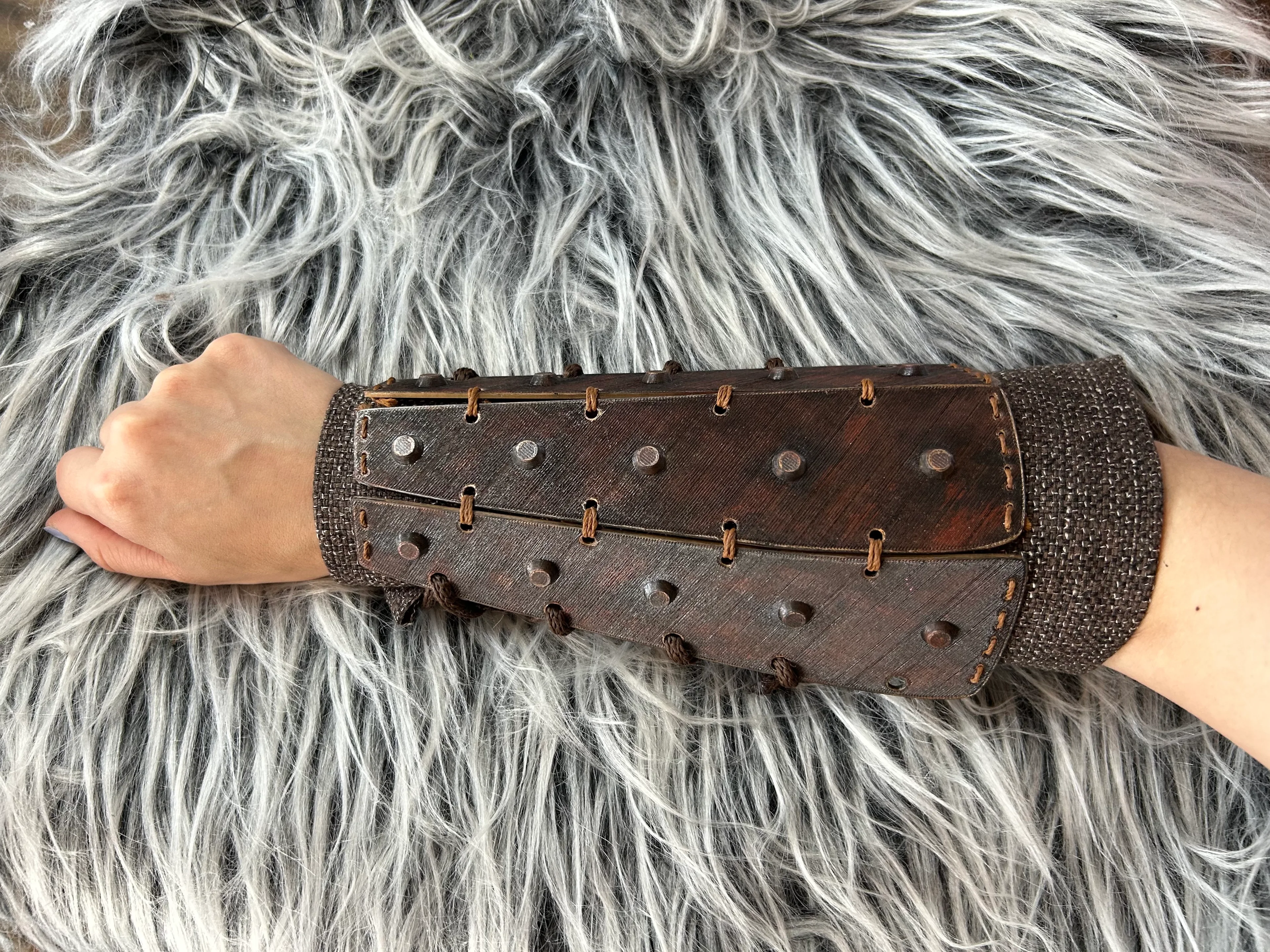 Medieval bracer 3d model