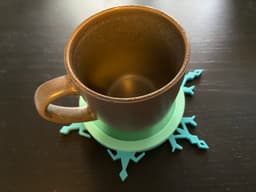 Genshin Impact Button Coaster 3d model