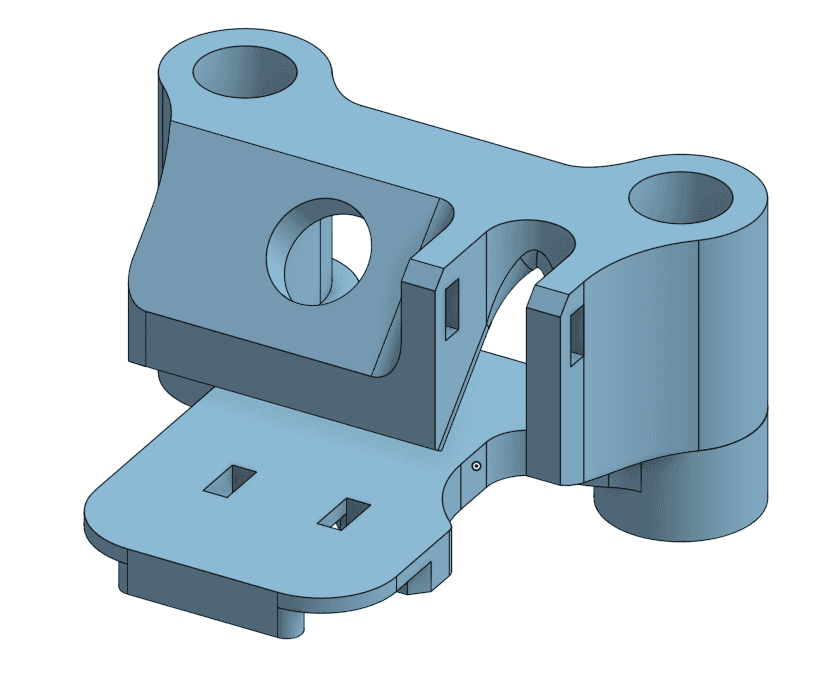 Bangarang XL VTx & Rx parts. 3d model