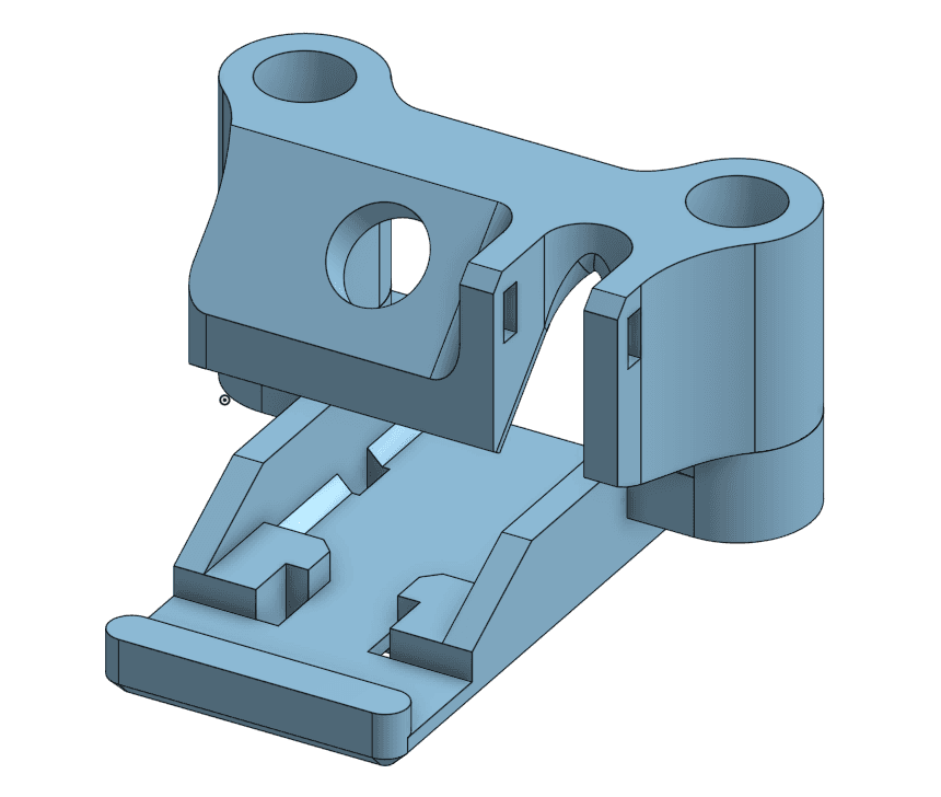Bangarang XL VTx & Rx parts. 3d model