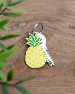 Pineapple Keychain 3d model